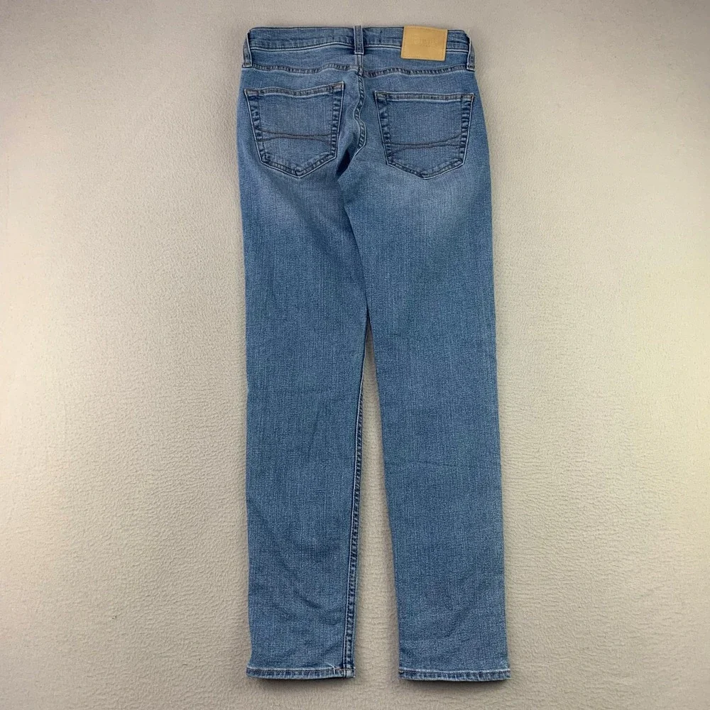 Hollister Skinny Jeans Women 29x32 Blue Denim Casual Advanced Stretch Comfort